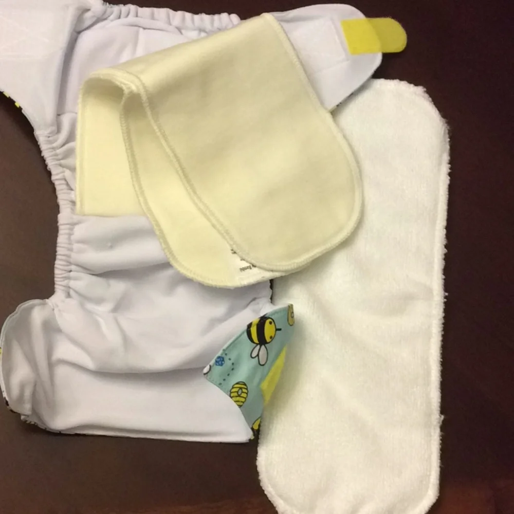 🌱One size cloth diaper 🐝✨💙